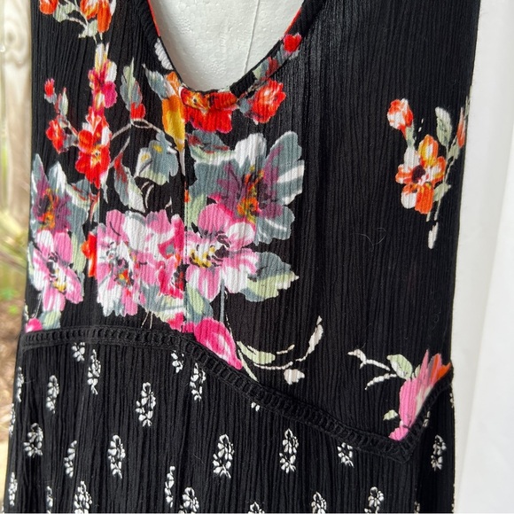 Bila Dress Retro 70s Vibe Large Festival Dress Boho Chic - Picture 7 of 13